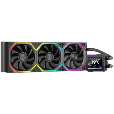 Jungle Leopard Astroshel V2G 360 ARGB Liquid CPU Cooler (Black)